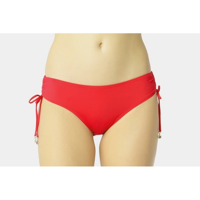 Nwt Anne Cole L Coral Live In Color Alex Side Tie Bikini Bottom 130416